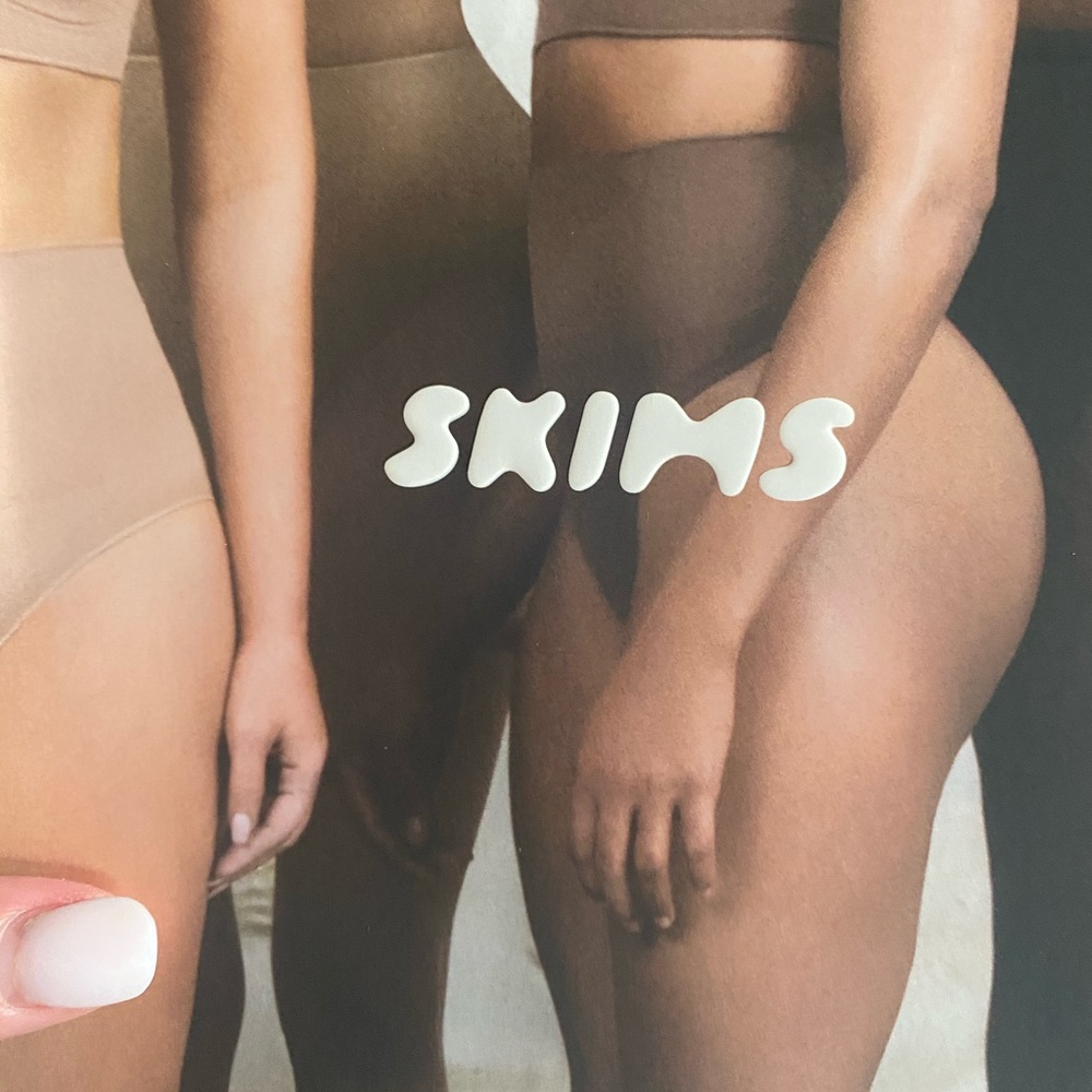 SKIMS L-XL sienna control thong